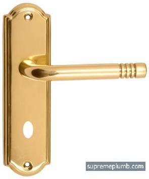 Madrid Lever Bathroom Polished Brass 